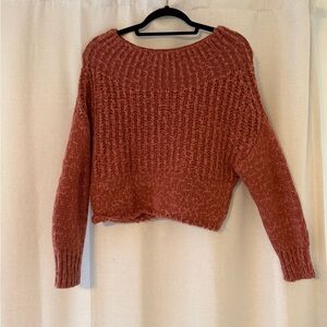 Love Tree Women's Sweater - Warm Rust